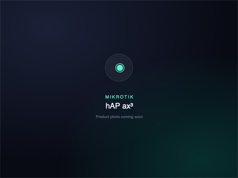 MikroTik hAP ax³