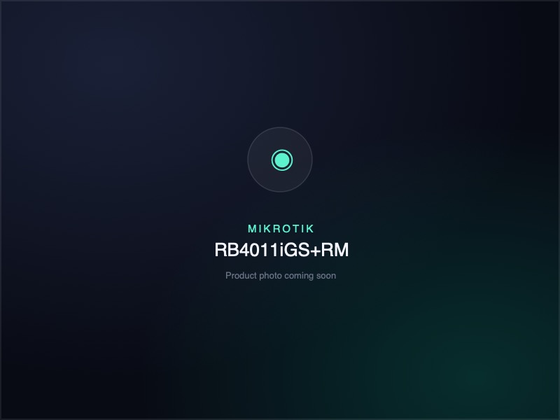 MikroTik RB4011iGS+RM